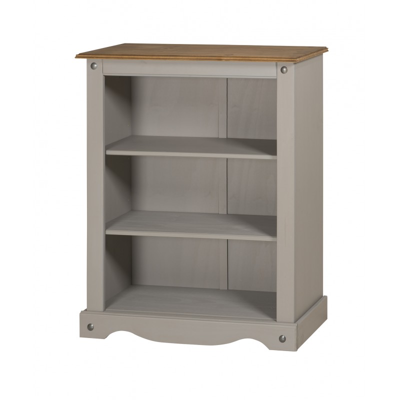 Small on sale gray bookcase